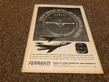 AC57 WERBUNG 11X8 FERRANTI