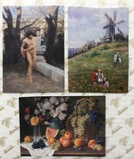 3 Taschenkalender Mini Kalender Календарики Kunst Russland (9)