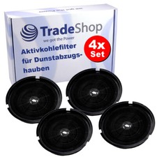 4x Aktivkohlefilter