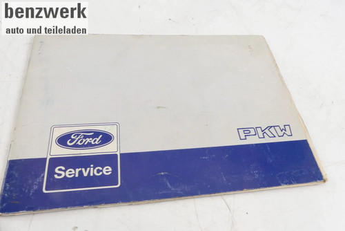Ford oldtimer 1979 serviceheft - ford,