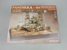 SUYATA 1/48 001 Panther A tank 16t Strabokran Maintenance diorama Kit Box 131832