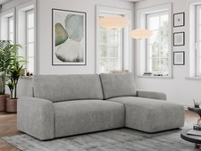 Sofa mit Schlaffunktion und Bettkasten, Couchgarnitur Ecke Bettcouch - ARGOS