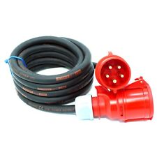 CEE Starkstromkabel (1,5m-50m) 32A Verlängerungskabel Titanex H07RN-F 5x6mm²