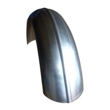 Stahl Fender ribbed 150 mm mit