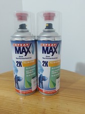 2 Dosen 2K-Acryl-Lackspray Opel (54L) Brilliantgelb, 400ml Sprühdose, CP88