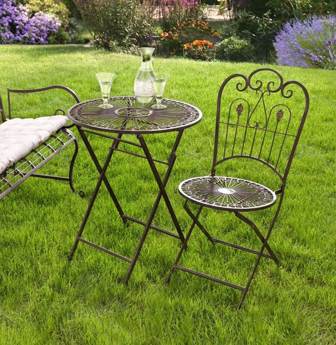 Metall klapptisch provence - metall, "provence"