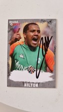 Ailton Autogramm Karte SVW