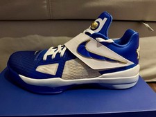NIKE ZOOM KD 4 MVP US 14 48,5 Air Jordan LeBron Dunk wie neu blau NBA DURANT OVP