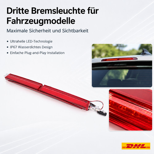 Dritte bremsleuchte rot - bremsleuchte,