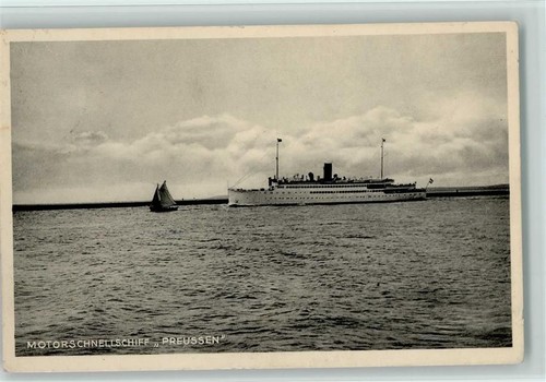Motorschiff preussen - motorschiff, in