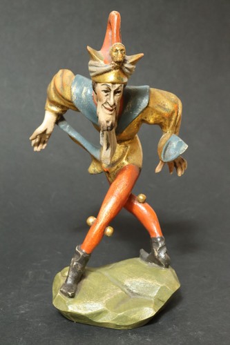 Geschnitzte 18cm holzfigur - geschnitzte,