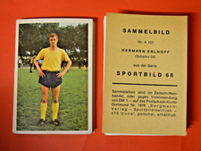 Bergmann Sportbild 68 1968-Fußball 4 x Sammelkarten aussuchen ungeklebt