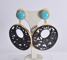Earrings Silver 925 Turquoise