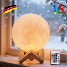 LED Mond Lampe 3D Nachtlicht