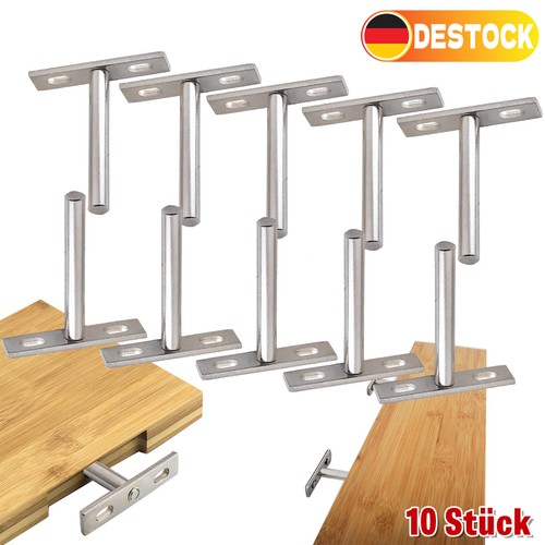 10x tablarträger unsichtbar - 10x,