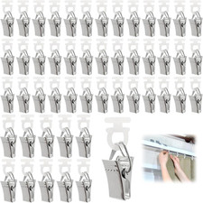 50 Stück Vorhang Clips