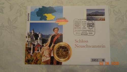 Euro numisbrief - 2,