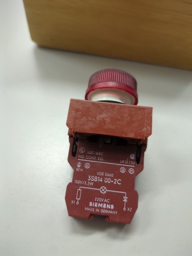 Siemens leuchtmelder rot - siemens,