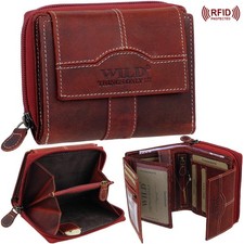 RFID Damen Börse in Rot