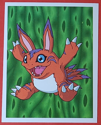 Panini digimon sticker - digimon,
