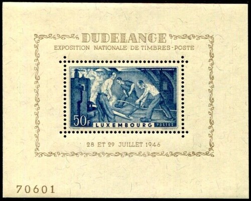 Luxemburg 1946 block - 6, **