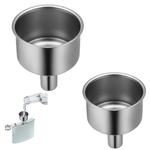 Mini edelstahltrichter set - edelstahltrichter,
