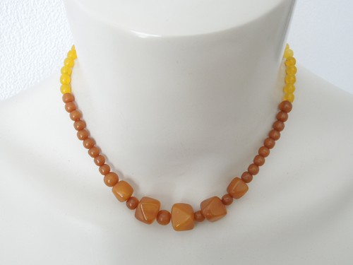 Vintage kette bakelit und - vintage,
