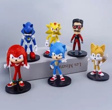 Sonic Figuren Set Spielzeug Action Figuren 6.Stück 11cm Qualität modern Sammler
