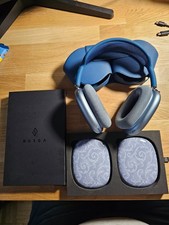 Apple AirPods Max Kopfhörer - Sky Blau mit Burga Hülle Mystique