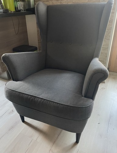Ikea sessel strandmon - sessel, grau