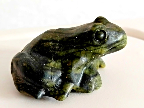 Kleine frosch skulptur aus - ◈,