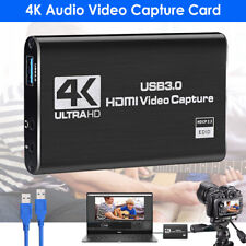 4K USB 3.0 HDMI Videoaufnahmekarte 1080P HD Capture Card Videorecorder Grabber