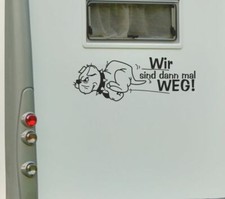 Aufkleber Wohnwagen Wohnmobil
