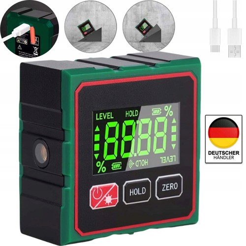 Lcd digitaler winkelmesser - lcd, mit