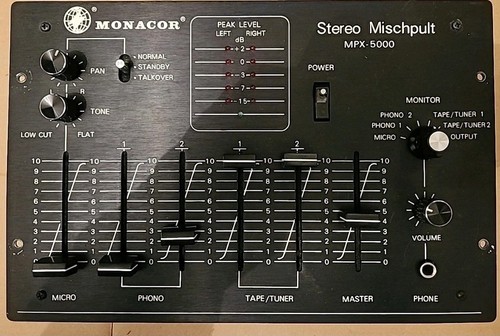 Monacor mpx 5000 - monacor, mpx-5000