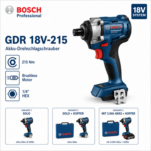 Bosch gdr 18v - bosch, 18v-215