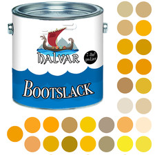 Halvar PU Bootslack SEIDENMATT