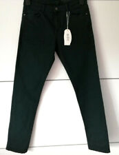 EDC Esprit Damenhose Hose Crinkle Slim fit Dunkelgrün Größe 38 Länge 32 neu  