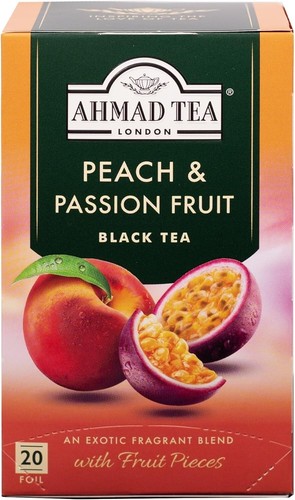 Ahmad tea london peach - tea, &