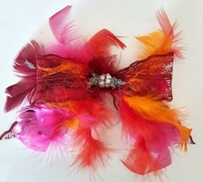 Haarschmuck aus federn - haarschmuck,