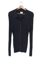 H&M Cardigan Damen Jacke Gr. DE 42 schwarz Casual-Look