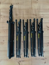 Dedolight Lichtstative, Lampensta tive 4er Set + 1  größeres Lampenstativ