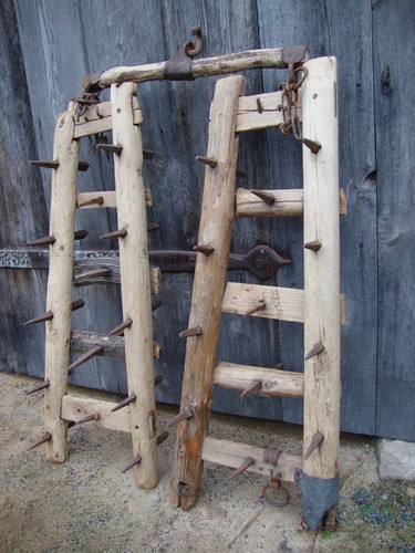 Alte antike holz - alte, egge