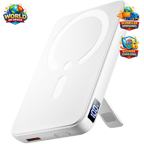 Powerbank 12000mah kabellos - powerbank,