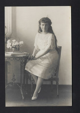 AK Adel Russland, Anastasia Romanow, Tochter des Zaren Nikolaus II.