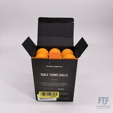 PRO SPIN Tischtennisbälle 24er-Pack -Orange Tischtennisbällen 3 Sterne 40+ (24er