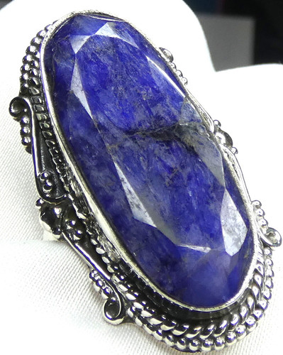 Navette saphir ring - 💙,