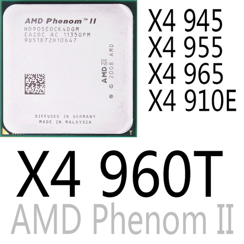 Amd phenom 945 - ii, 955