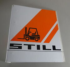 Wartungshandbuch Still Elektro-Schlepper R 07-25 / 08-20 Stand 08/2000