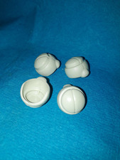 Playmobil 4 x Haare grau Haarknoten Dutt Hofdame Nonne Set top